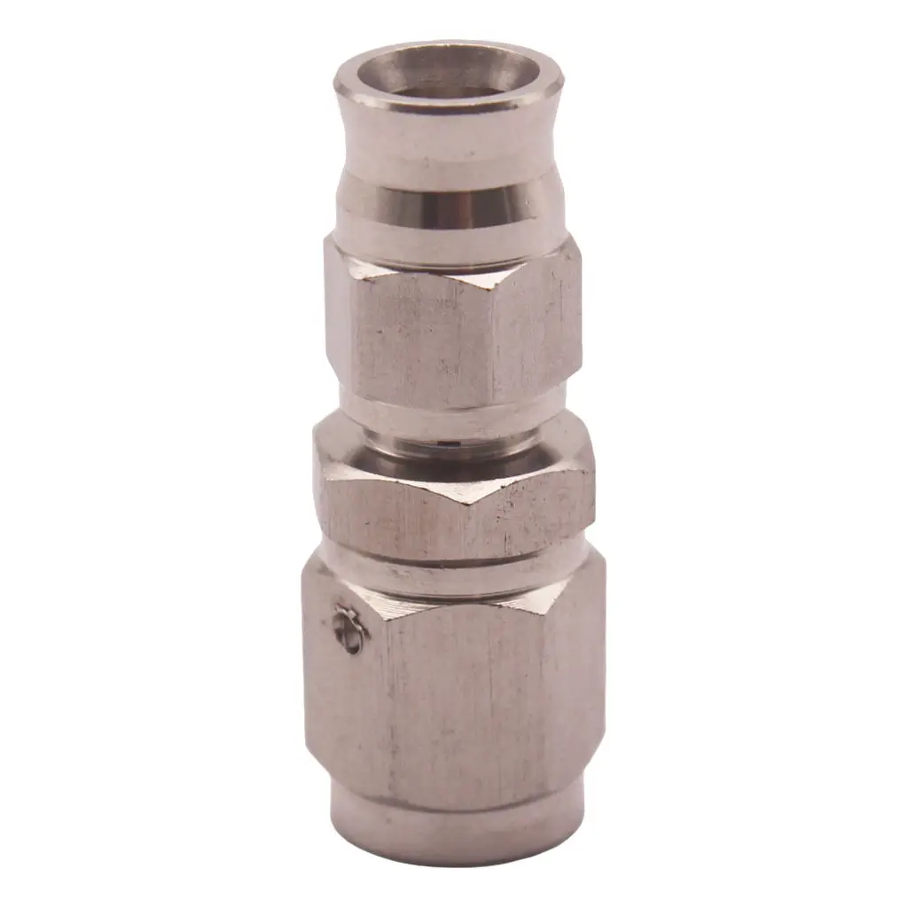 Swivel Hose Fitting Adapter,  304 Stainless Steel  Straight AN3 Thread Pipe Connector