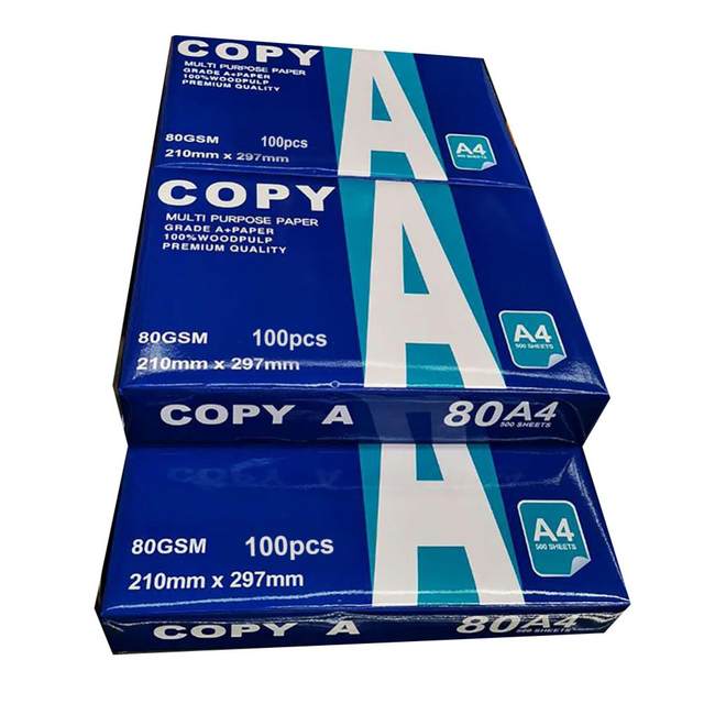 50 sheets A4 White Office Copy Paper 70g/80g Printing Paper Student Draft  Anti-static Writing Paper School Office Supplies