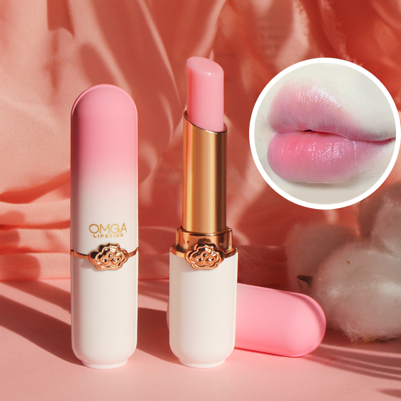 Best of Crystal Temperature Change Lip Balm Vitality Color Lipstick Peach Girl Lip Balm Change Lipstick Lip Care Beauty Makeup TSLM1 Reviews & Tips