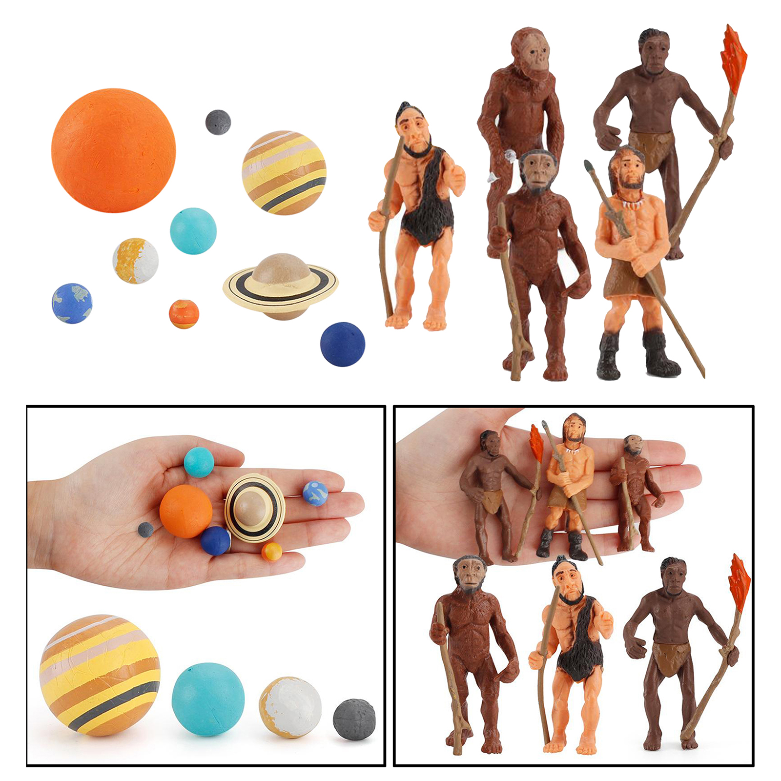 Learning Toys Simulation Human  History Action Figure Toy Kids Cognitive Teaching Aids Birthday Gifts