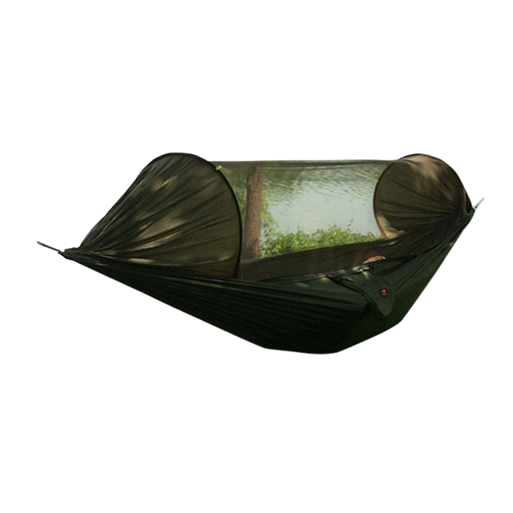 Camping Hammock with Tree Straps with   Net Hammocks Travel Backyard Outdoor Camping Tent Hanging Hammock Bed