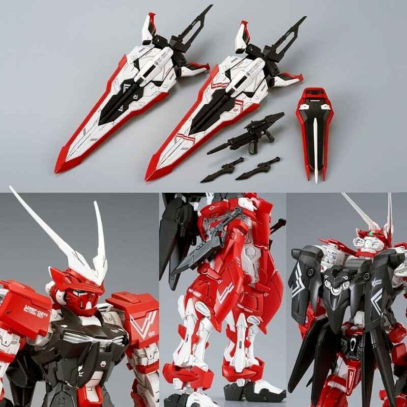 Bandai gundam model kit figure MG 1/100 MBF-02VV Astray Turn Red original gunpla model