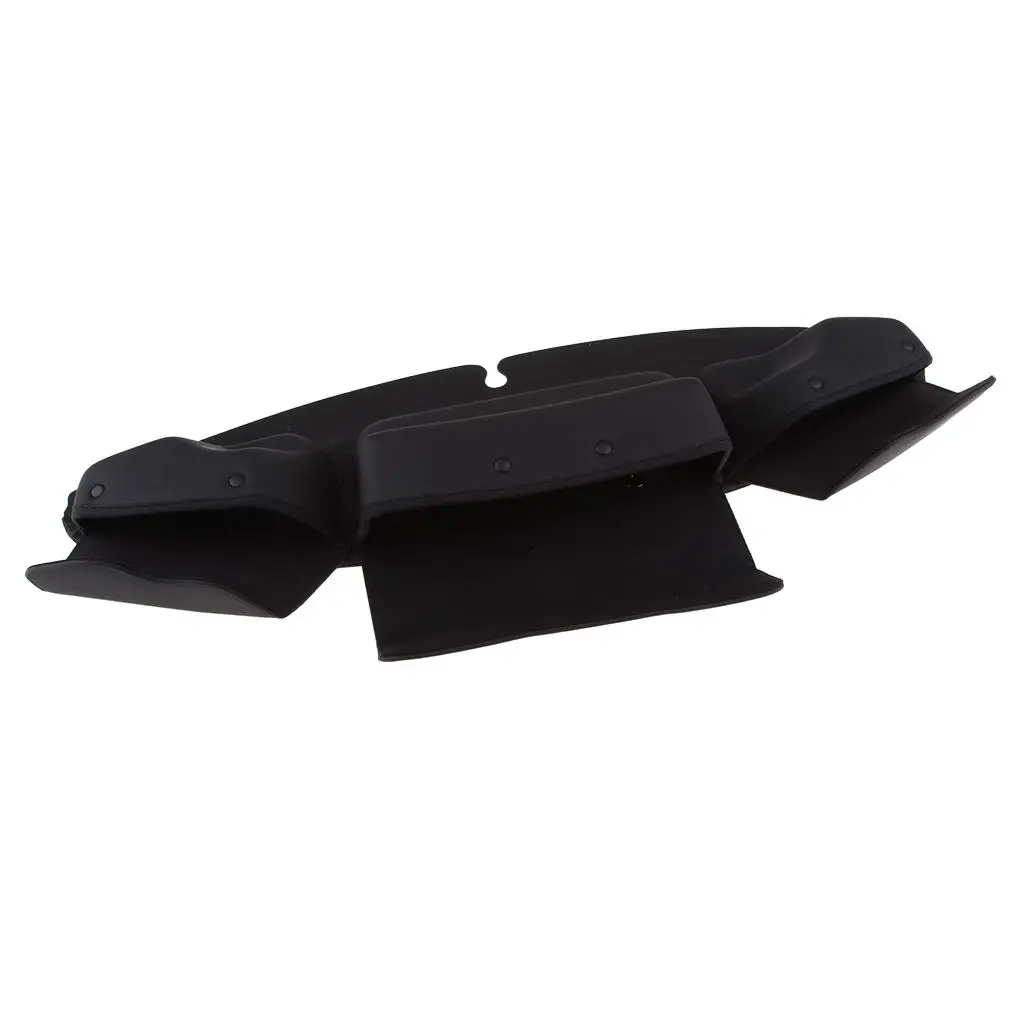 Soft Leather Windshield Batwing Fairing Pouch Bag for Harley 