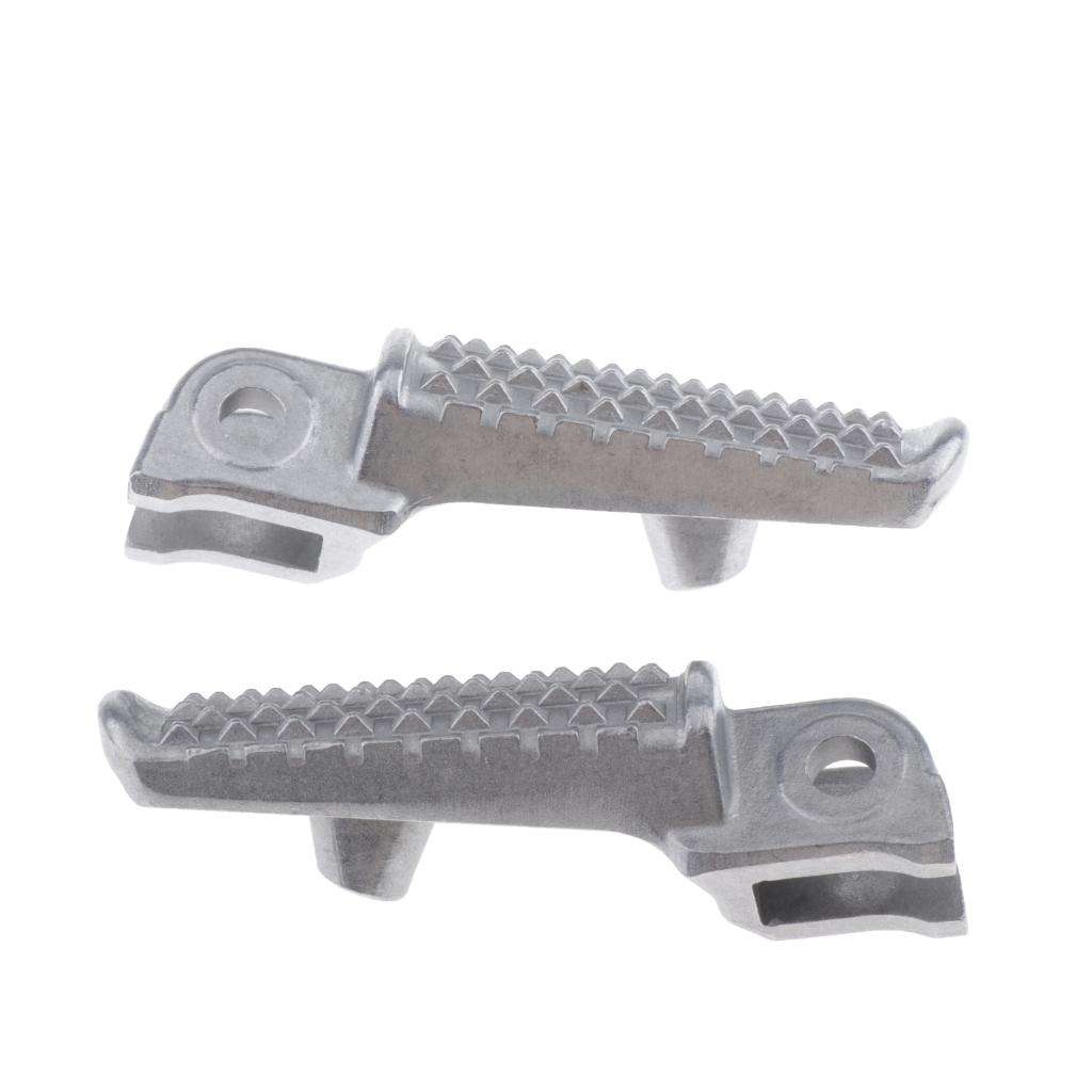 Chrome Motorcycle Front Foot Pegs For  CBR1000RR 04-14 CB1000R 2008-2014