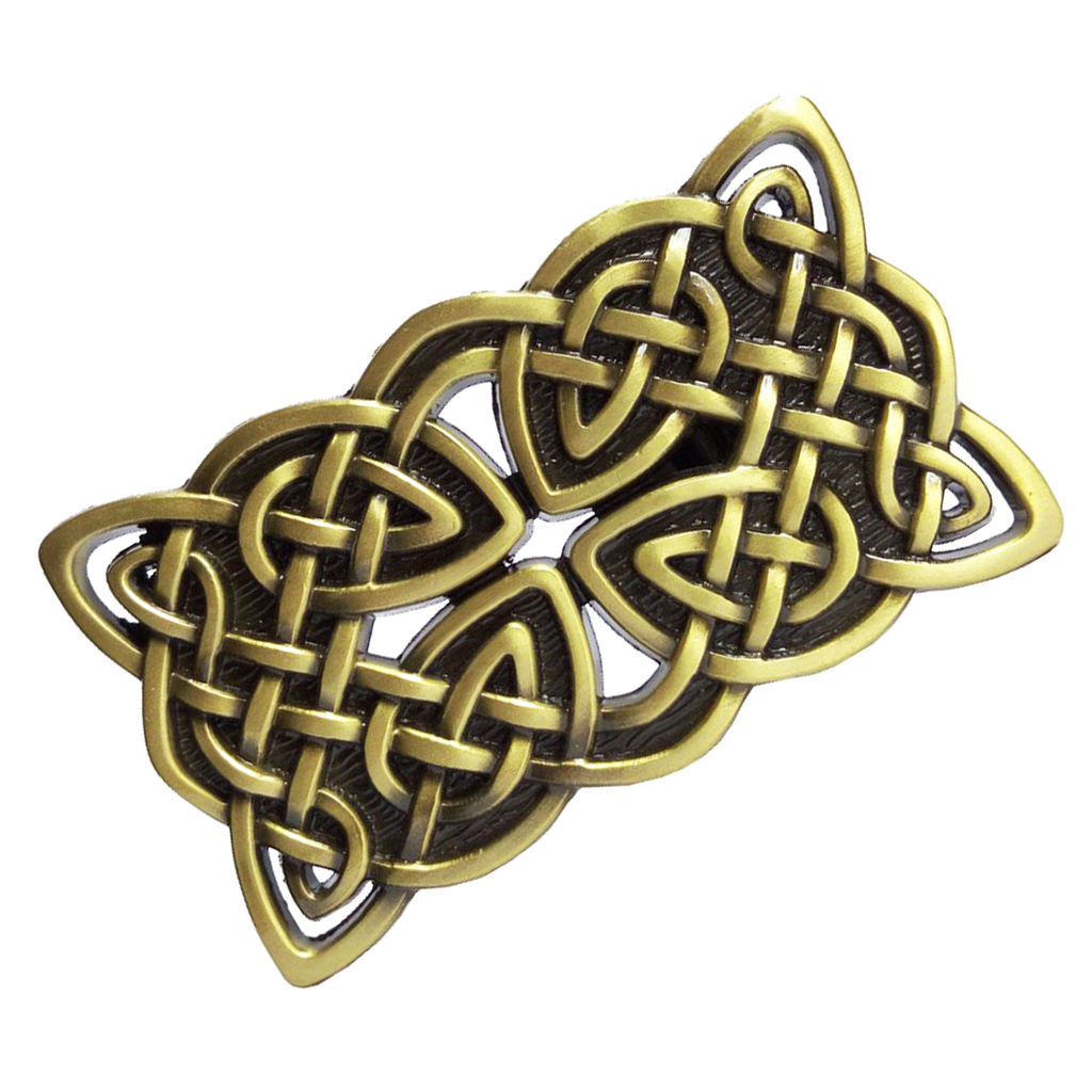 Men Belt Buckles 3D Punk Clothing Accessories - Retro Bronze