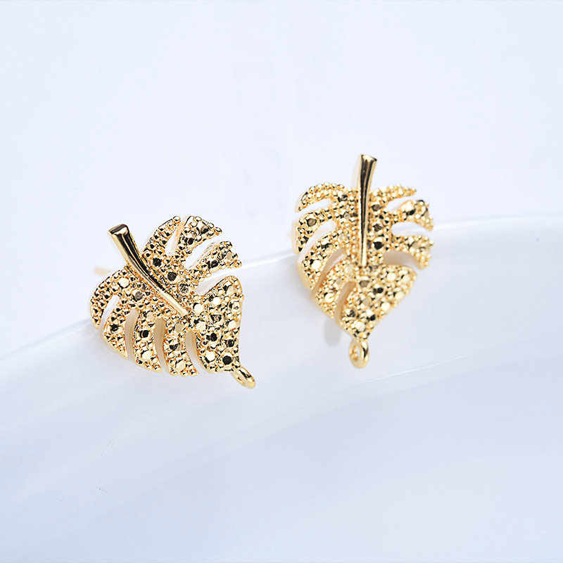 6PCS 13 stil Lieferungen Für Ohrring, Der 14k Gold Farbe Stud Ohrring Haken Ohrringe Erkenntnisse Komponenten DIY Schmuck handwerk – Detail 5