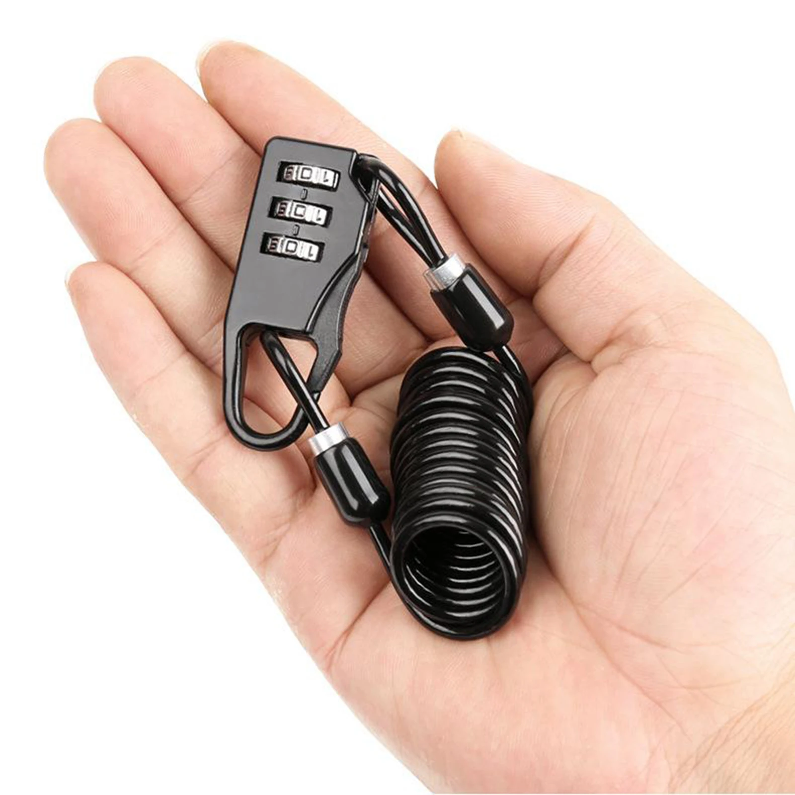 Lock, Anti-theft Combination PIN Lock & Cable, Portable And Lightweight But Strong