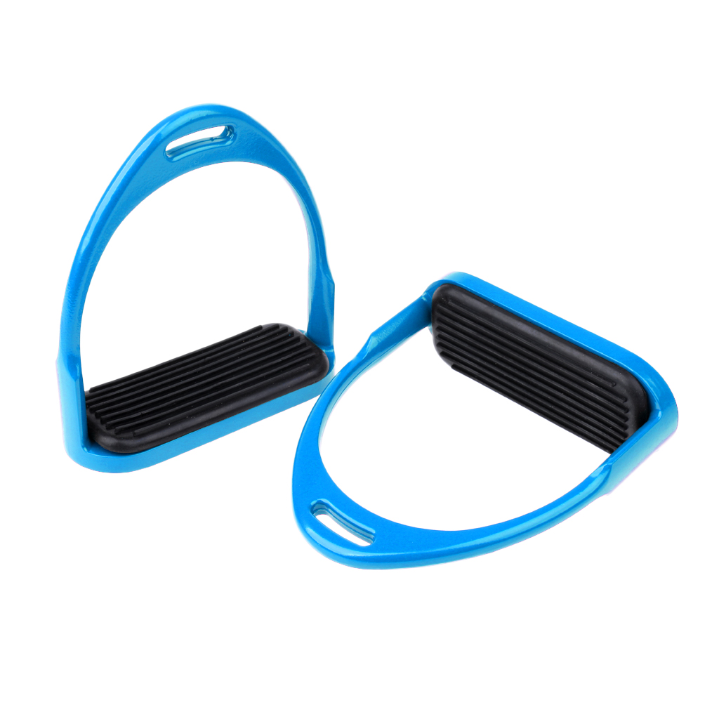 MagiDeal Stirrup Horse Riding Equestrian Lightweight Aluminum Stirrups