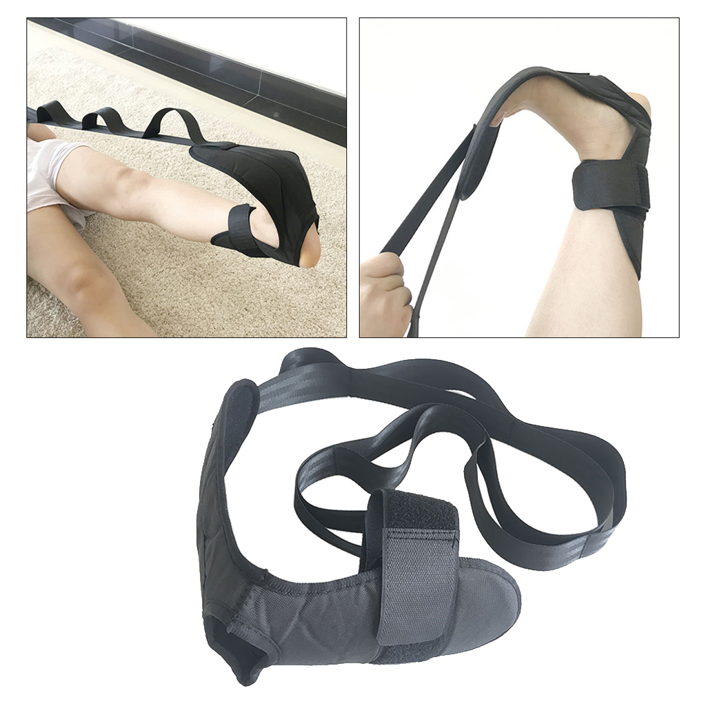 Yoga Stretching Band Yoga Pilates Stretch Belt Multi-Loop 110cm Rope Ballet Rope