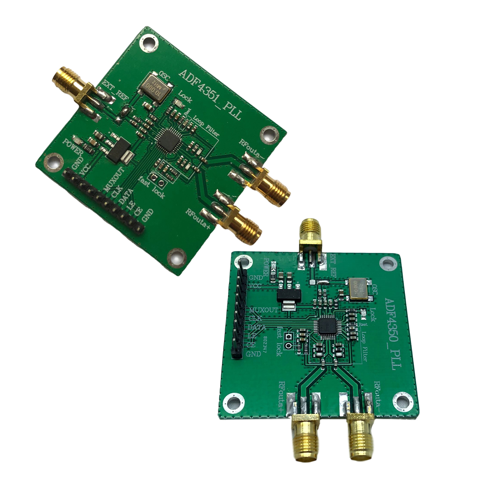 Development RF Signal Source Phase Locking Loop Board Signal Module SMA Female Head 137MHz--2.2GHz 35MHZ---2.2GHz Analyzer