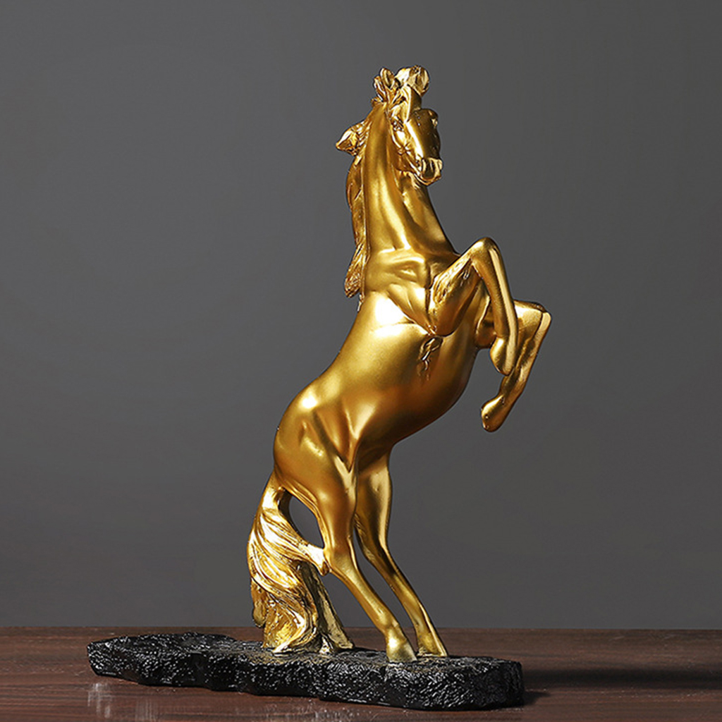 Horse Wine Rack Animal Figurine Countertop Table Centerpiece Kitchen Home Bar Decorations Single Wine Bottle Holder