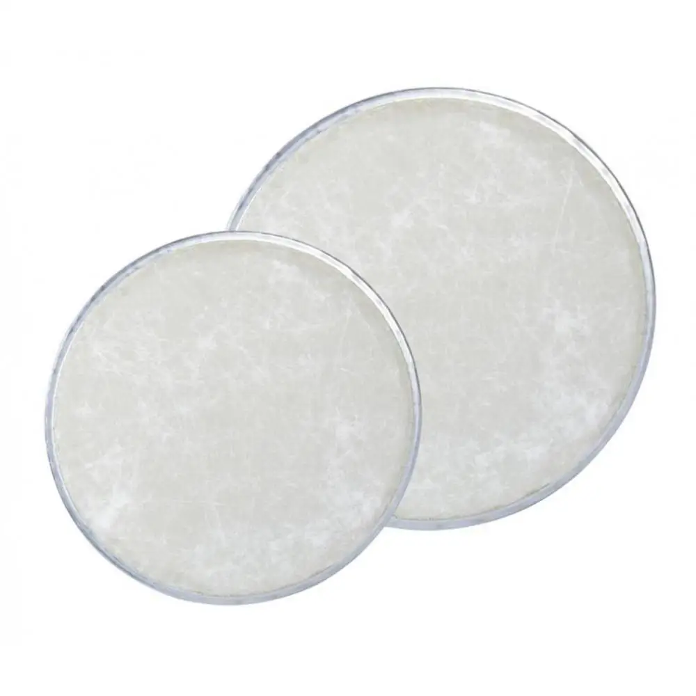 2 Piece Synthetic Leather Drum Head Replacement Skin - 8 
