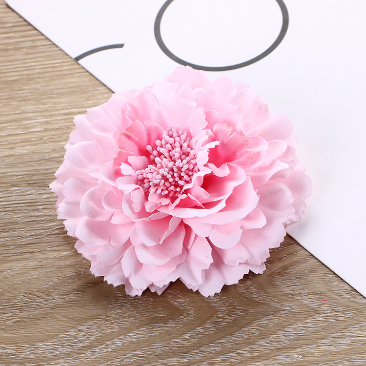 Neue Mode Handgemachte Stoff Pfingstrose Blume Broschen für Frauen Corsage Anstecknadeln Hut Kleid Hochzeit Schmuck Kleidung Zubehör – Detail 4