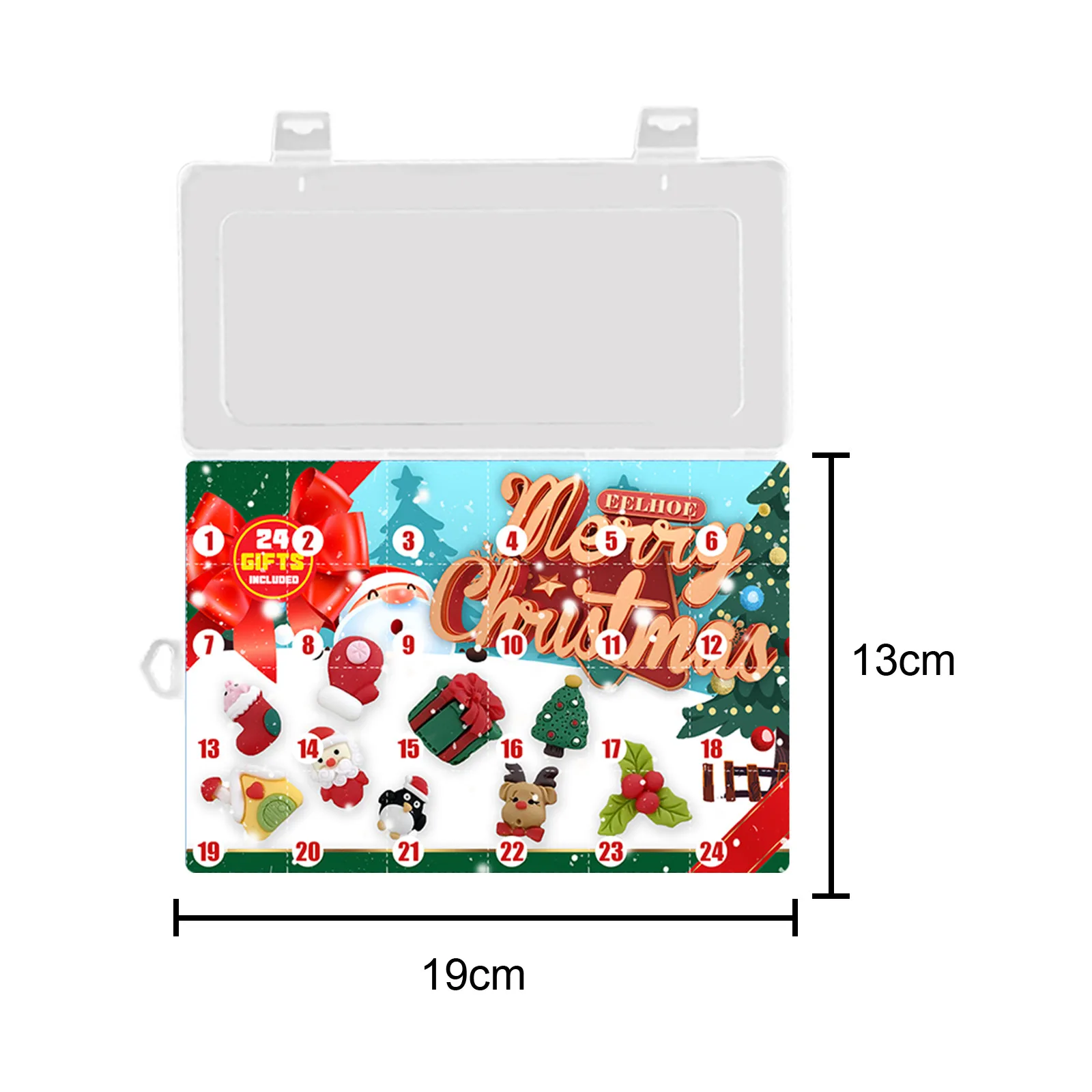 Календарь с адвентом Elf, веселые Коллекционные Фигурки с сюрпризом на 24  дня, календарь с обратным отсчетом для подарка друзьям на Рождество,  календарь для детей | AliExpress