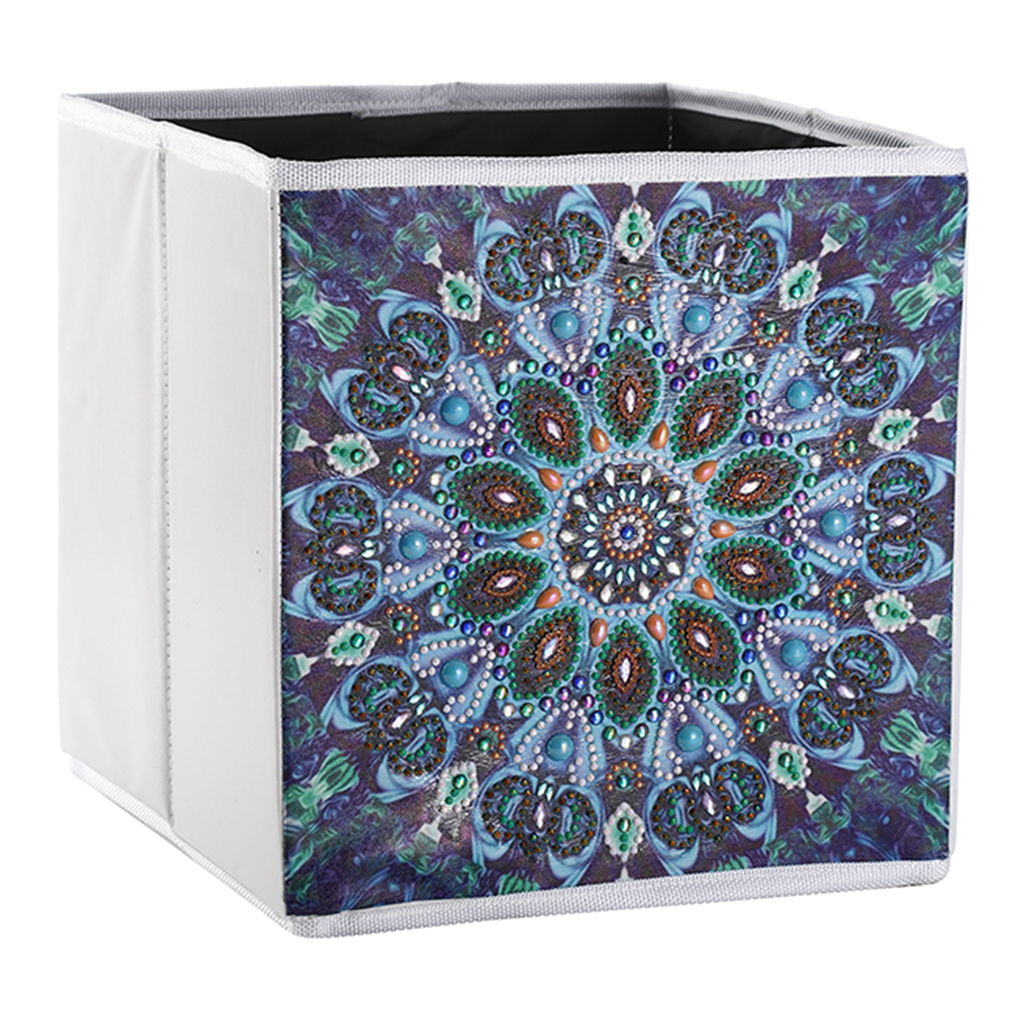 Storage Box Decors 5D Diamond Painting Full Drill Kaleidoscope Mandala Paint by