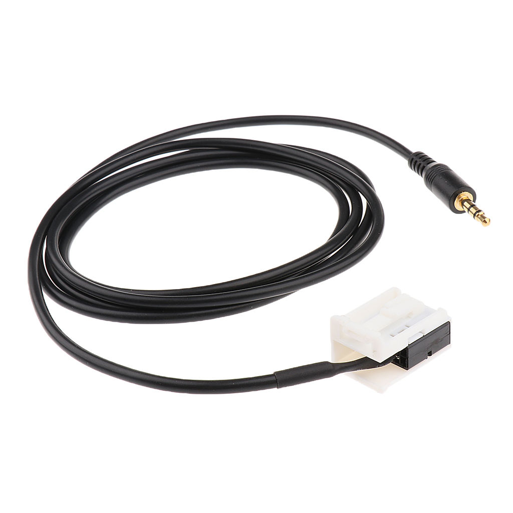 Car Aux Cable 3.5mm MP3 Audio 12-Pin Stereo Input Adapter For Peugeot 307 308 408 407 507 Sega  Citroen C5 C4 RD4 Etc