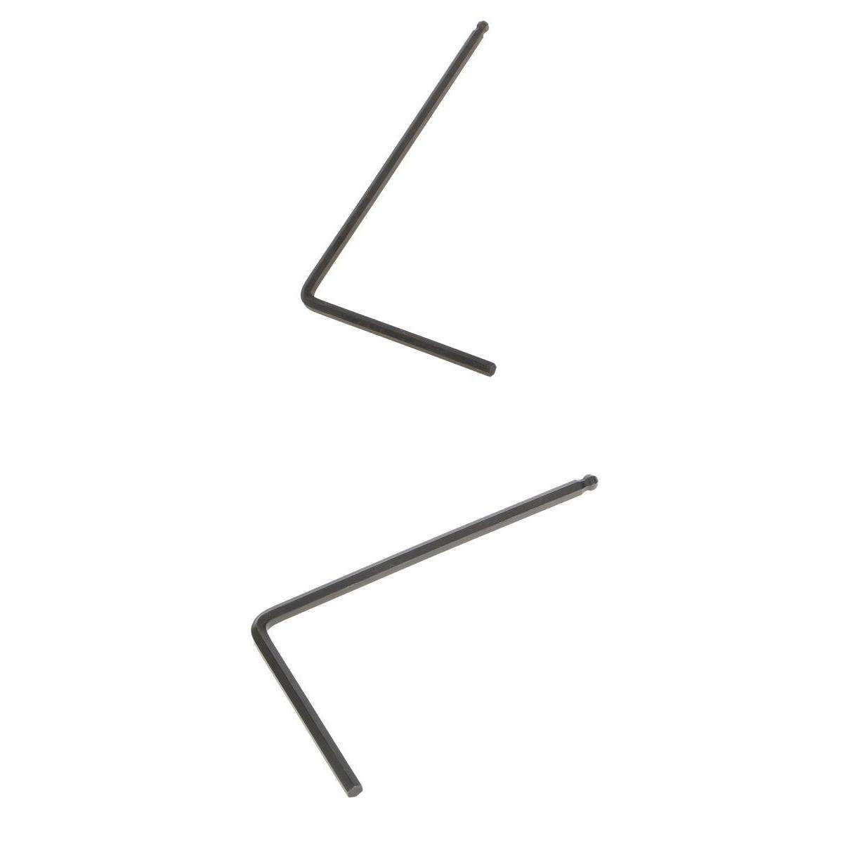 2 Pieces 12.4x7.4cm  L-shape  Rod Allen Wrench Guitar Adjustment Tool for  Guitar