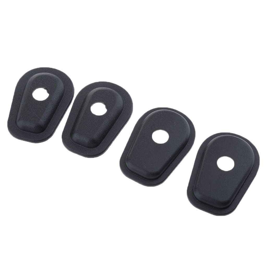 Black Motorcycle Turn Signal Adapter Spacers for Kawasaki Z1000 2007-2018