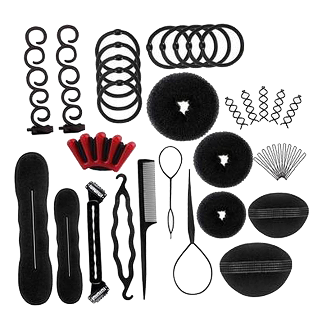 Gril Fast Easy Hair Braider Set Magic Bun Princess Hairstyle Hair Twist FASHION HAIR MAKER ACCESSORIES