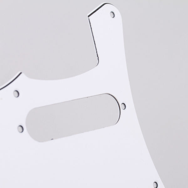 Left Hand PVC Guitar Pickguard Scratch Plate 3 Ply 11 Hole For  SSH