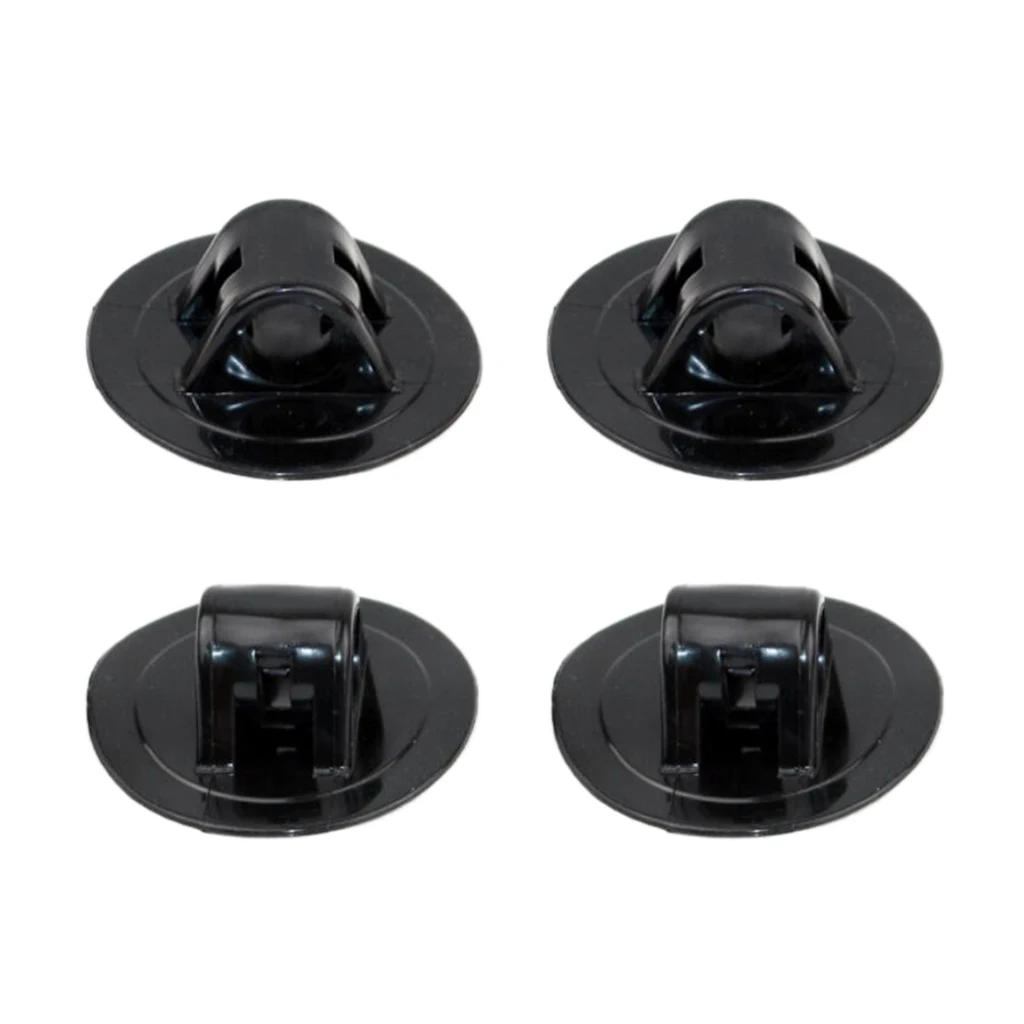 4 Count Inflatable Kayak Engine Boat Motor Bracket Plate Mount Clip Support