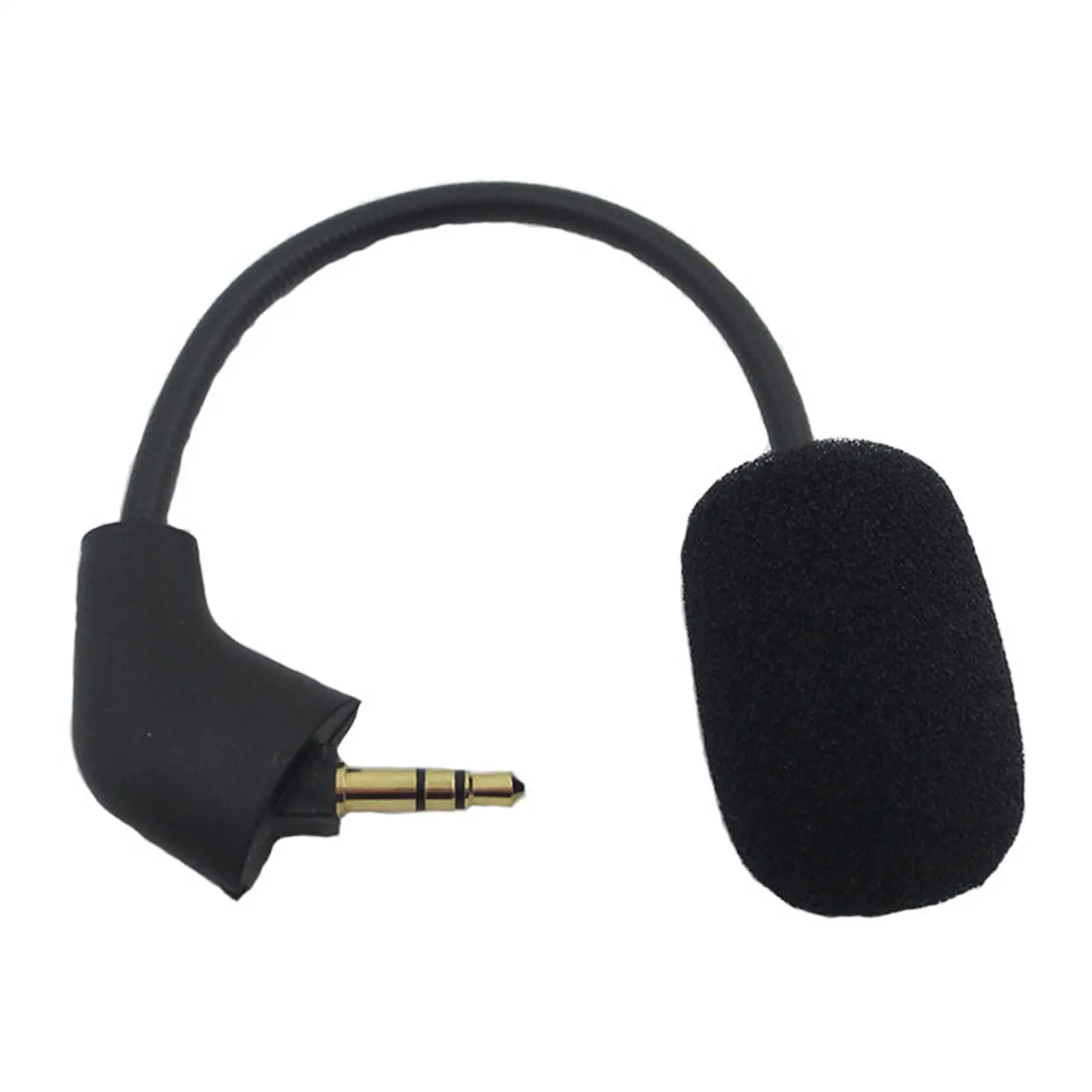 Game Mic Replacement Detachable Noise Cancelling Easy Pickup Voice Oxygen-Free Copper Plug in for Hyperx Cloud II