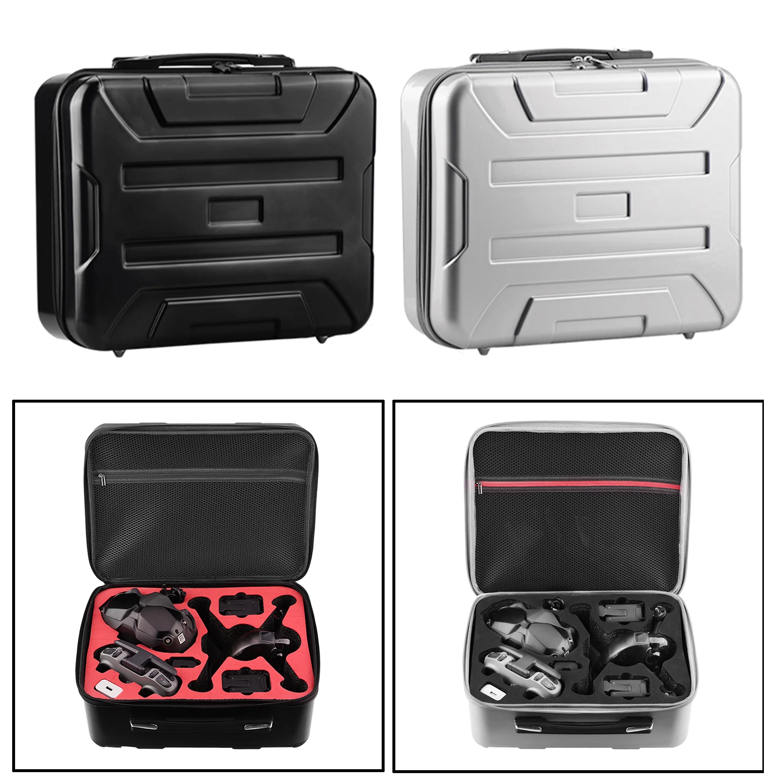 Professional Carrying Case Bag Waterproof Hard Shell For DJI FPV Combo Quadcopter Remote Controller 14.17 x 11.02 x 6.29 inches