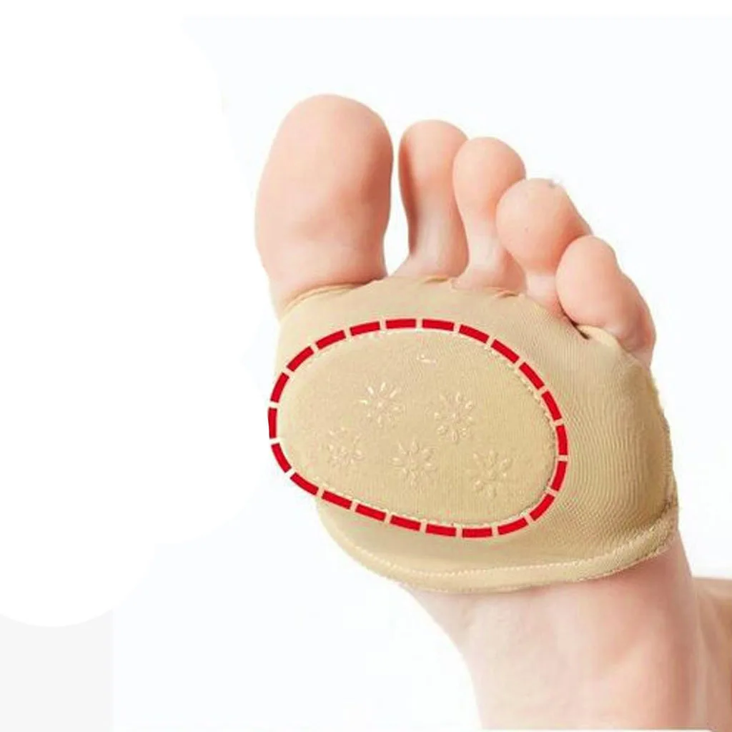 1 Pair Metatarsal Pads Soft Ball-of-Foot Cushions, Calluses Blisters Rubbing