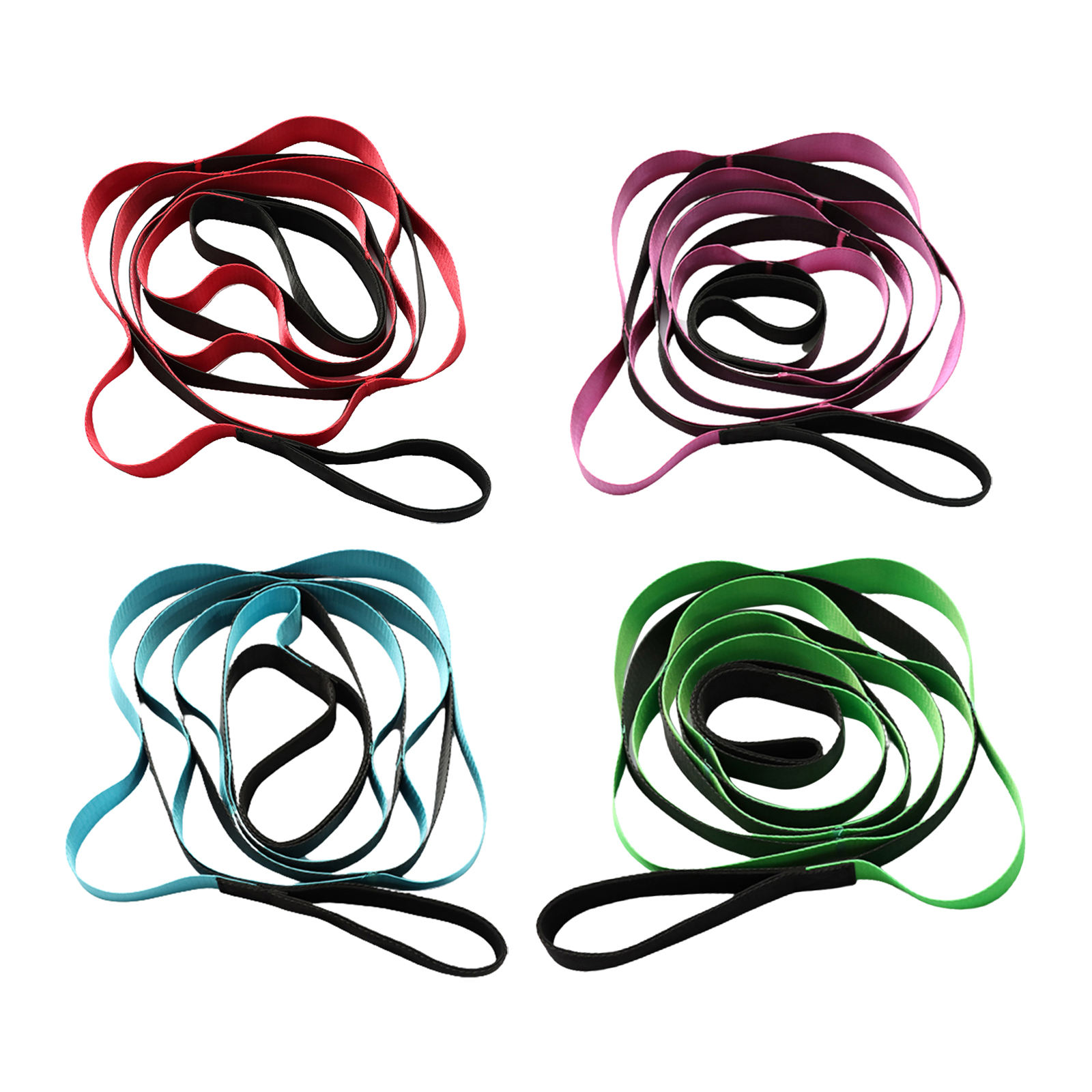 Yoga   Anti-Gravity Gym Fitness Workout Exercise Loop Elastic Pull Rope Resistance Band Yoga Belt