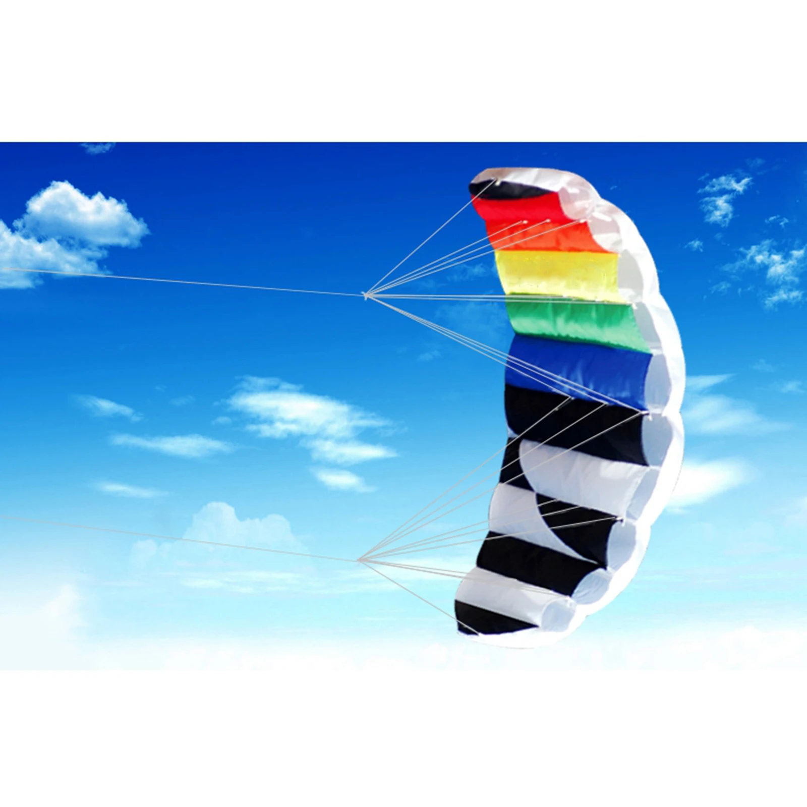 Stunt Power Kite Surfing Parafoil Surfboard Parachute Outside Flying Wing 
