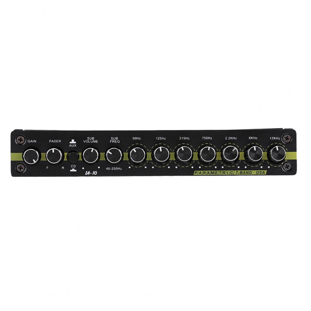 Title 14, Audio Equalizer High Sensitivity Universal ABS ...