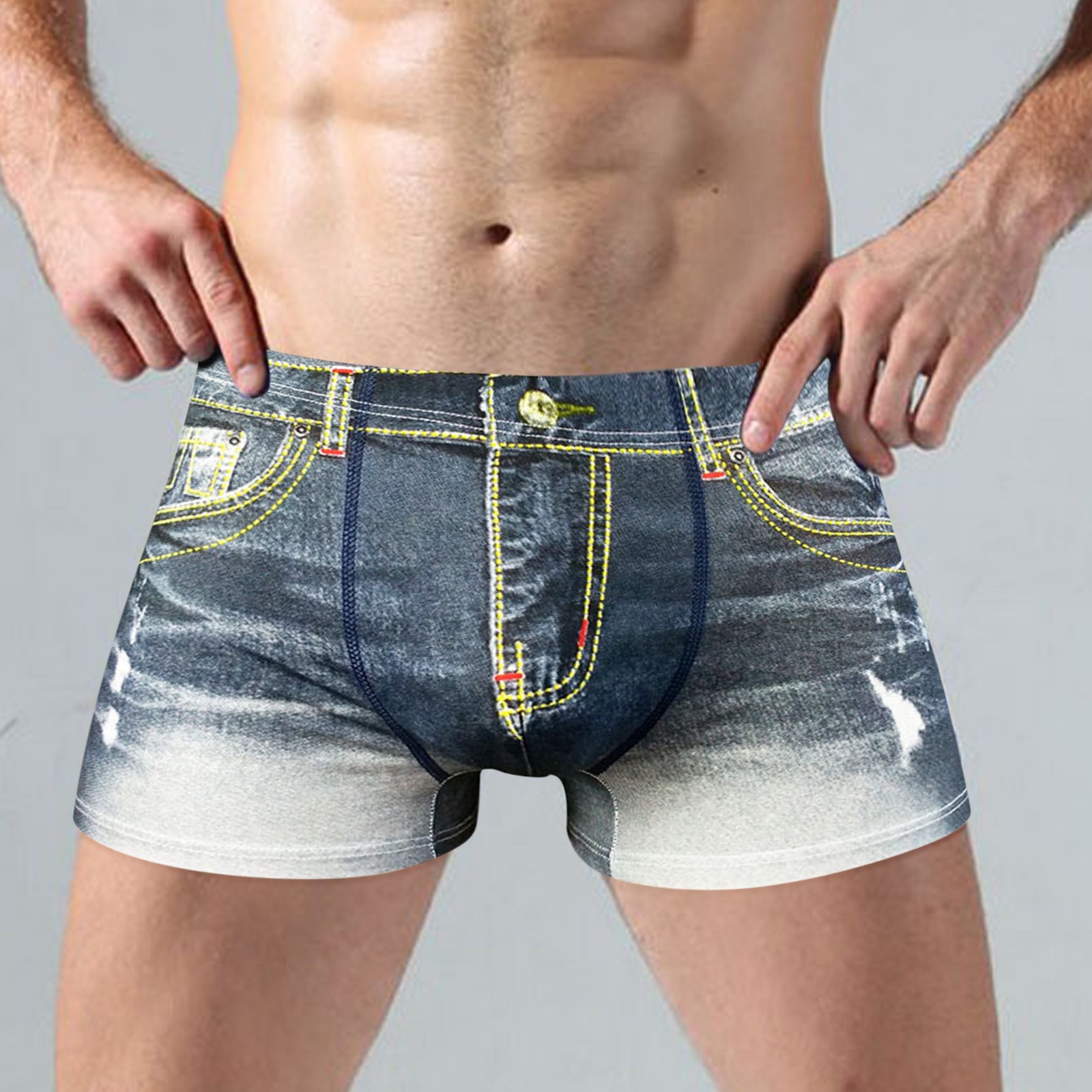 Title 9, New Fashion Brand Men Denim Underwear 3d Sexy B...