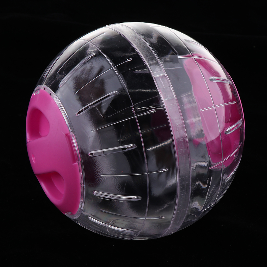 Hamster Crystal Running Ball Hamster Gerbil Rat Plastic Toy Exercise