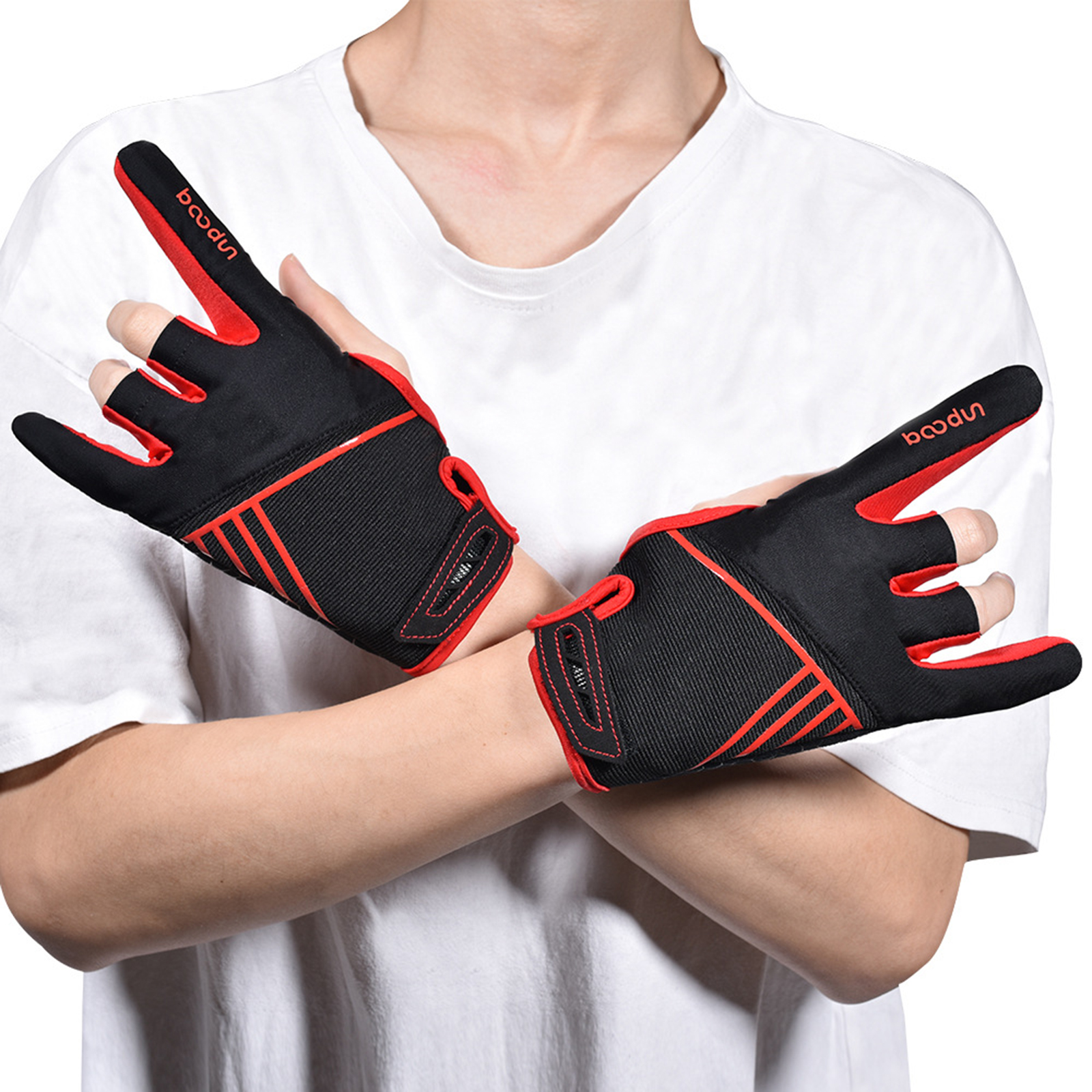 1 Pair Professional Men Women Bowling Gloves Antislip Elastic Breathable Sports Bowling Ball Glove Mittens Accessories