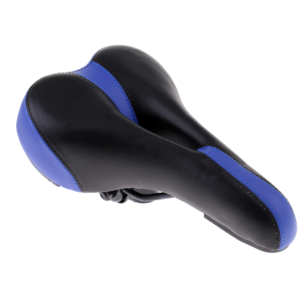 Comfortable Bike Seat, Extra Wide and Padded Bicycle Saddle, Universal Bike Seat Replacement