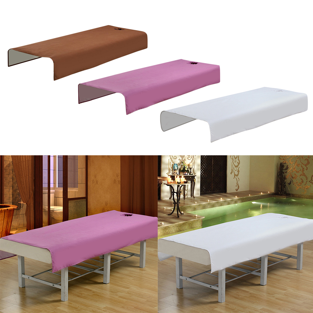 Beauty Massage SPA Treatment Bed Table Cover Sheet with Breath Hole Beauty Bed Sheet Cover Spa Bed Covers Massage Cover Sheet