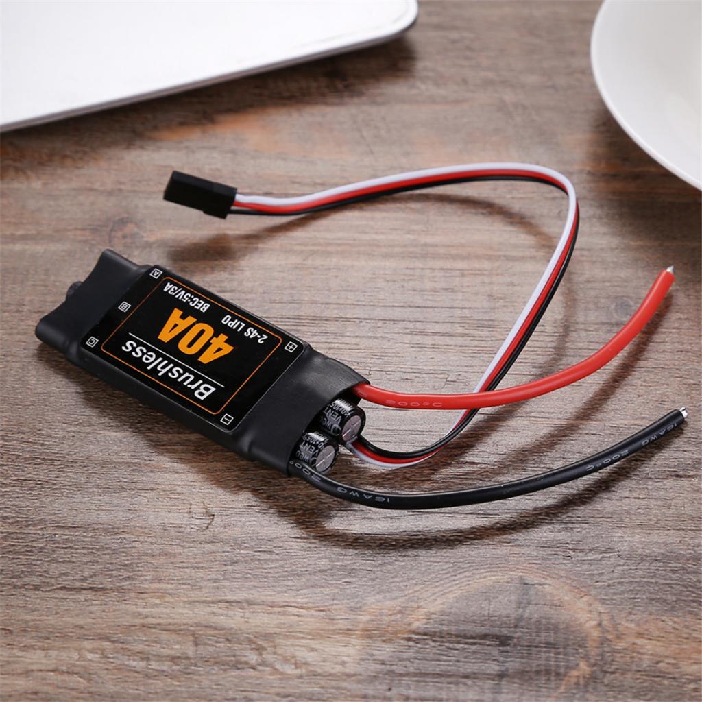 40A Brushless ESC BEC 5V/ 3A without   for Model Airplane Drone Parts
