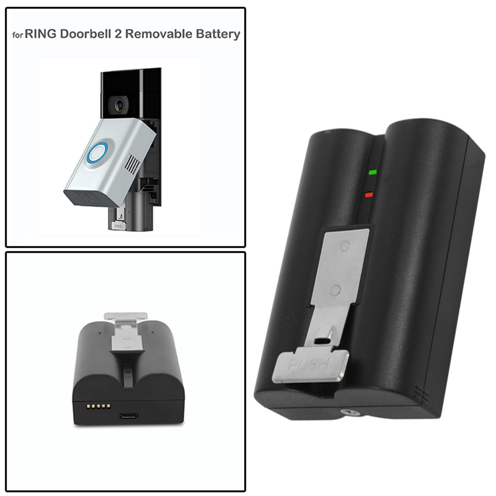 ring doorbell 2 battery pack