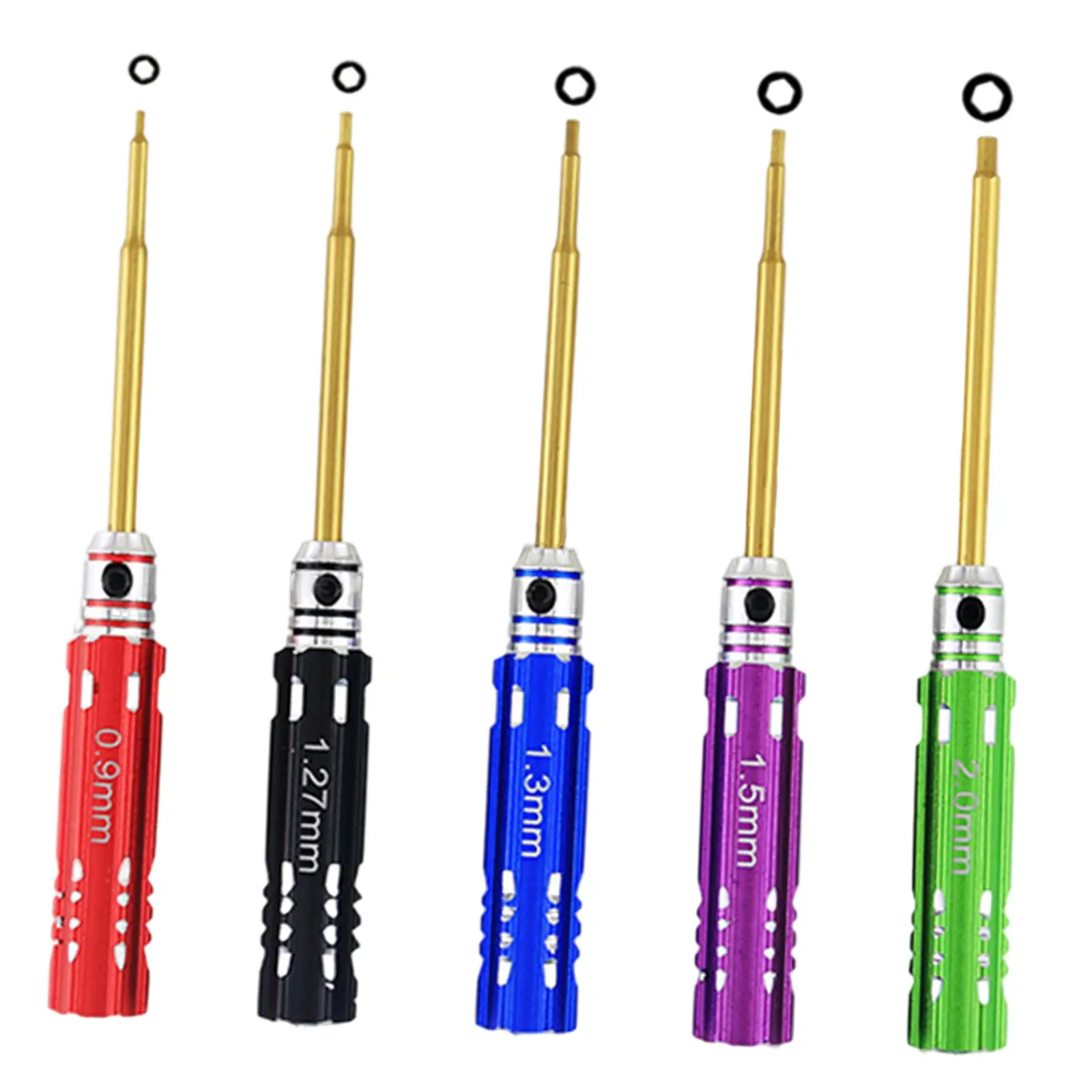 Precision RC Hex Screw Driver Tool 0.9/1.27/1.3/1.5/2.0mm for RC Model