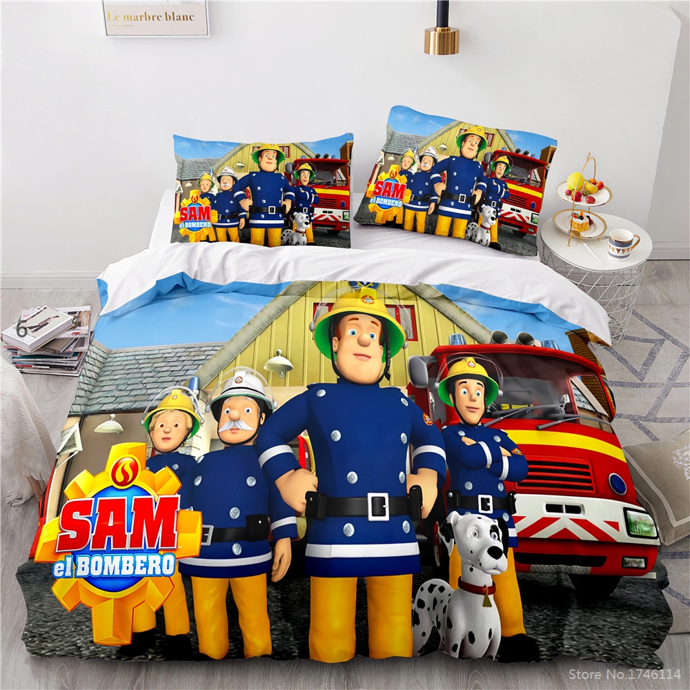 fireman sam duvet set argos