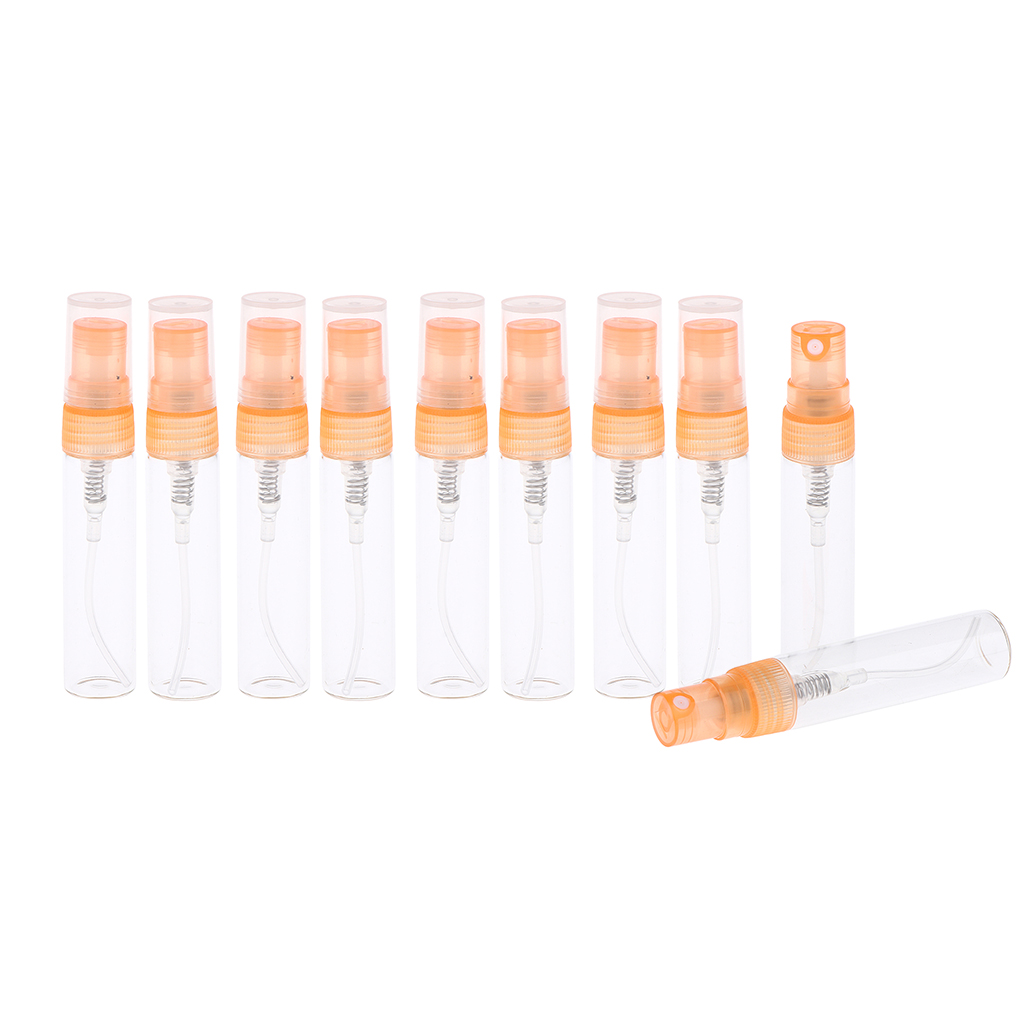 5/10mL Mini Portable Spray Bottles Atomizer 10Pcs for Perfume Cologne Splash