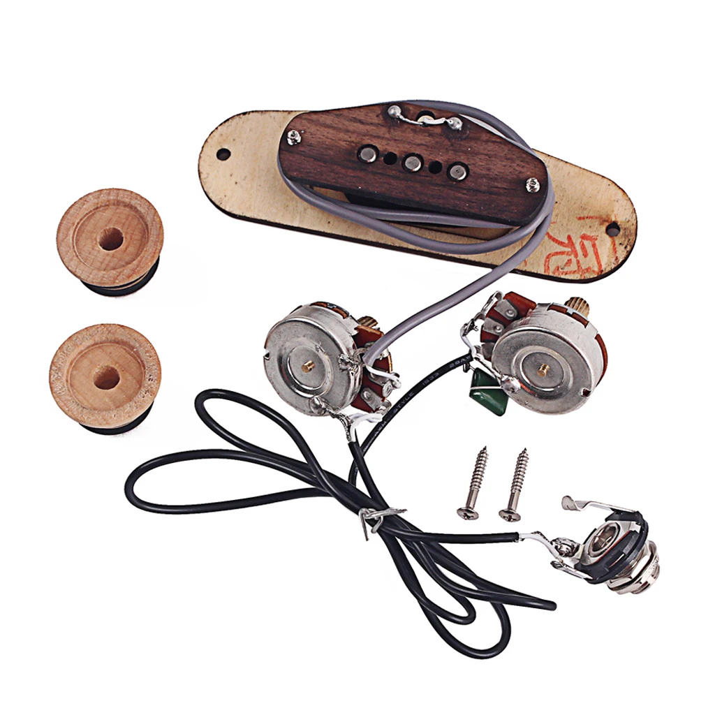 String Instrument 3 String Guitar Pickup with Frame Screw for Cigar Box Guitar