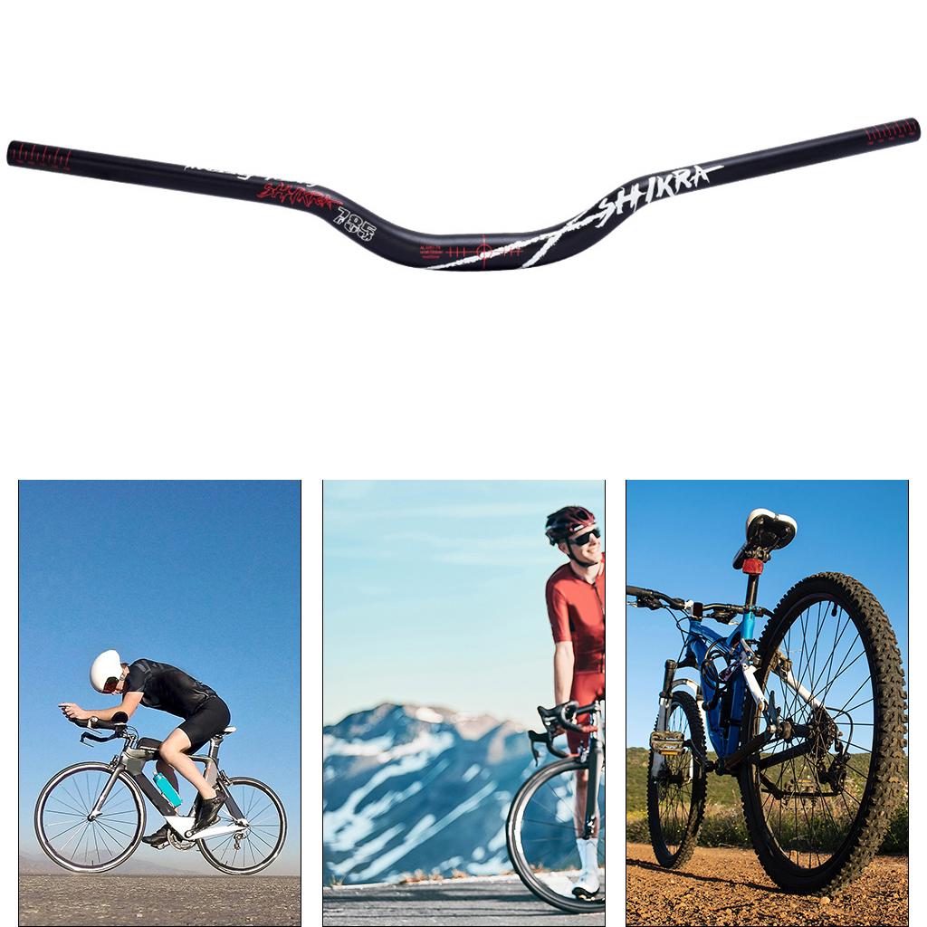 Lightweight Mountain Bike Handlebar MTB Down Hill DH Bicycle Extra Long Riser Bar 31.8mm 780mm High Rise Handle Bars