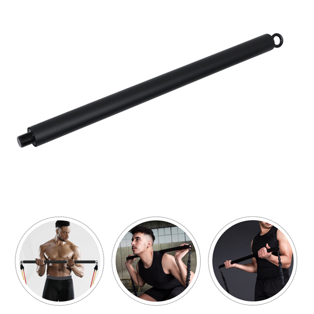 Home Gym Yoga Pilates Exercise Stick Bar Workout Exercise Equipment Black Training Fitness 