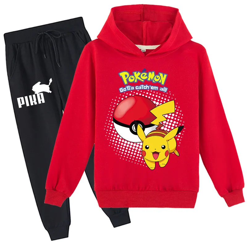 Pokemon Childrens Squares Tracksuit By BestTrend 
