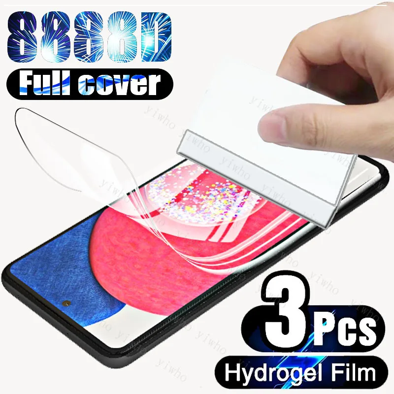 mobile screen protector 6in1 Hydrogel Film for Samsung Galaxy A52s 5G Screen Protector Films for Samsung A52s A 52S A52 S SM-A528B Protective Not Glass best screen guard for mobile
