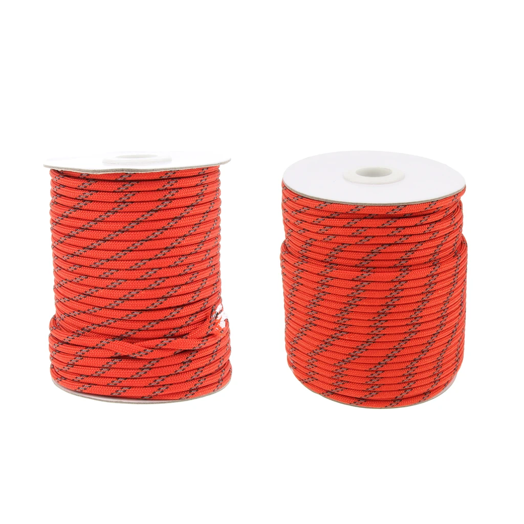 5mm Reflective Tent Guide Rope Lightweight Guy Line Guyline Cord for Camping Hiking Backpacking