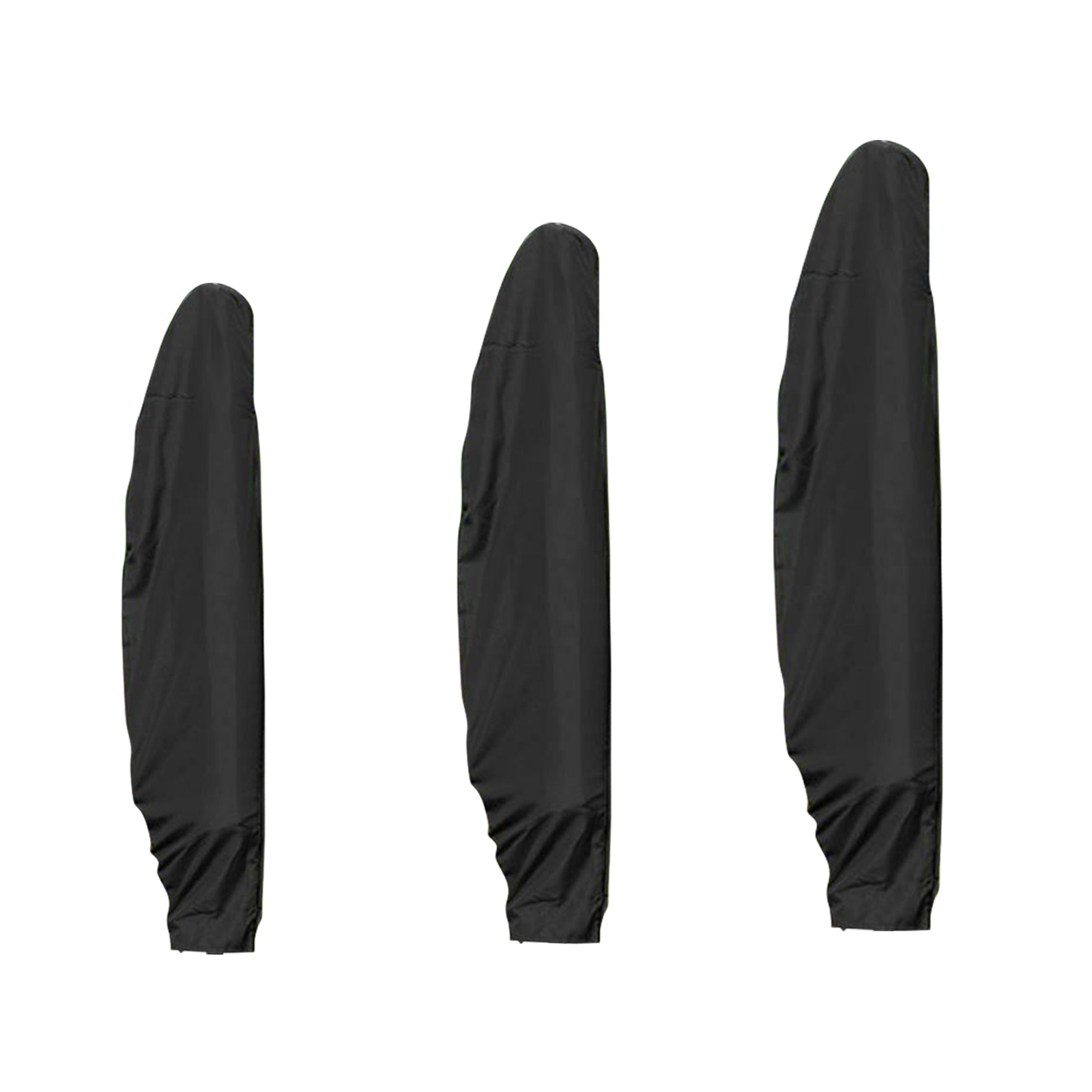 Black Banana Style Umbrella Cover Waterproof Garden Cantilever Umbrellas