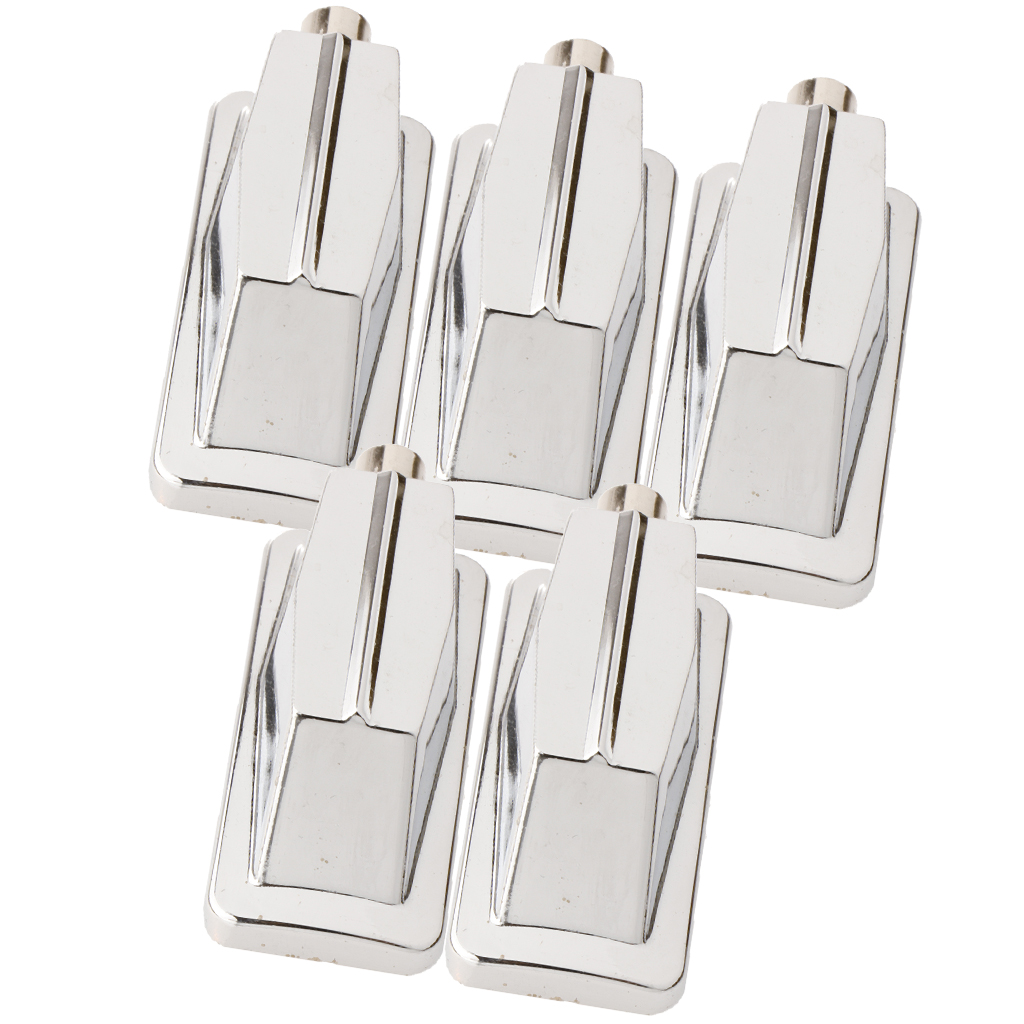 5 Pieces Metal Square Claw Hook Snare Drum Lug for Drum Set Kit Accessories