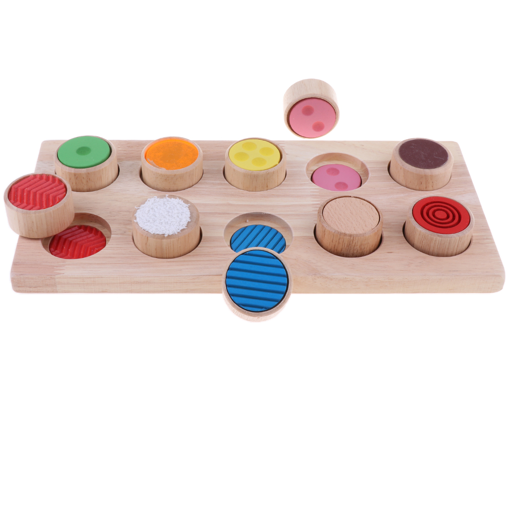 Montessori  Texture Board Memory & Sensory Skills Development Toy